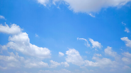 Blue sky and clouds for background