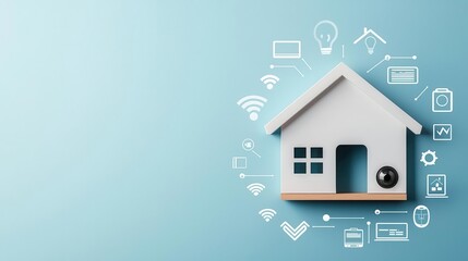 Tech entrepreneur presenting a unified smart home ecosystem with seamless integration, strategy, vision, innovation