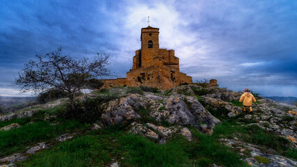 benabarre castle aragon spain