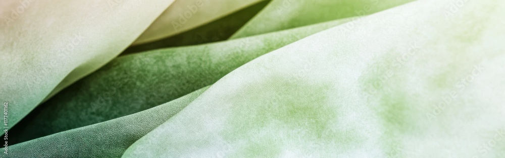 Aufkleber striking watercolor background featuring flowing textures in soft green and subtle hues for a serene