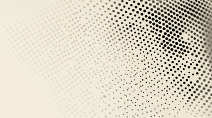 Dotted textured background, noisy gritty dot halftone effect. Gradient beige eggshell texture, old wall. Paper grunge dusty ecru backdrop, pastel overlay.