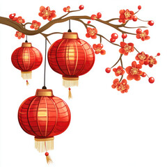 chinese new year lanterns