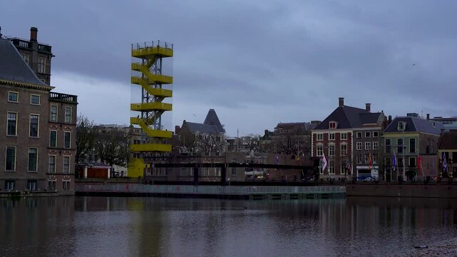 la haya , holanda centro ciudad