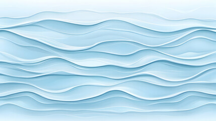 Fototapeta premium Abstract light blue wave pattern background design for website or presentation.