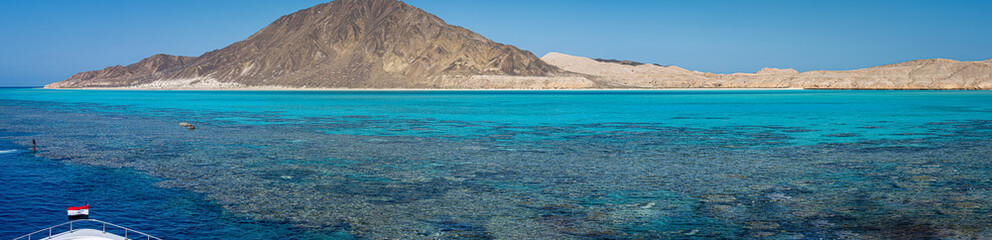 Fototapeta premium Zabagad Island, Red Sea, Egypt