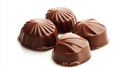 chocolate isolated on white background