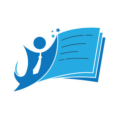 Education Logo Template vector illustration