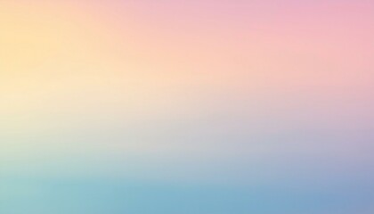 Abstract clear Pastel rainbow gradient. Blurred light fuzz colorful gradient background. 