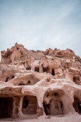 historic city Unique Rock Structures in Cappadocia