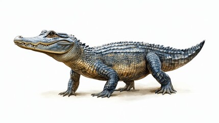 Fototapeta premium Young American Alligator