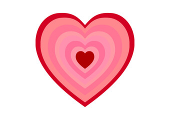 Heart Background. Beautiful Confetti Hearts Falling on Background. Invitation Template Background Design, Greeting Card, Poster. Valentine Day. Vector illustration