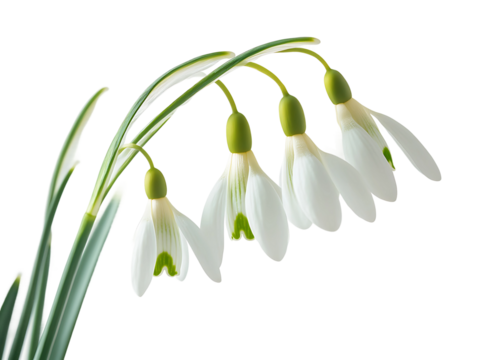 Beautiful white Spiring Flower