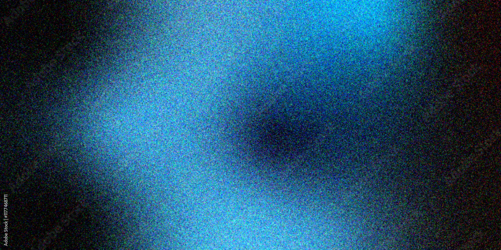 Canvas Prints blue gradient background grainy texture. abstract noisy color gradient background. royal blue grainy