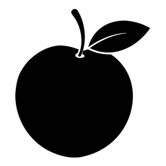 Abiu Black Silhouette Vector Art