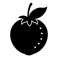 Abiu Black Silhouette Vector Art