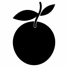 Abiu Black Silhouette Vector Art