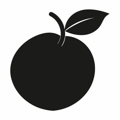 Abiu Black Silhouette Vector Art