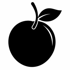 Abiu Black Silhouette Vector Art