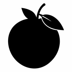 Abiu Black Silhouette Vector Art