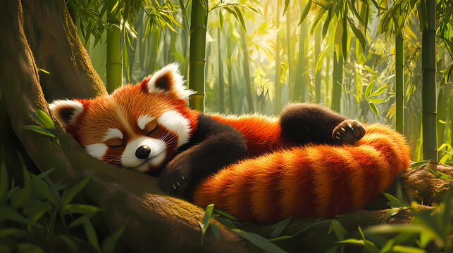 adorable red panda