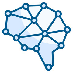 Neural Core  Icon Element For Design
