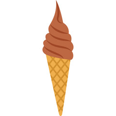 Ice Cream Cone Illustration