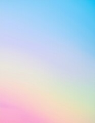 Obraz premium Abstract clear Pastel rainbow gradient. Blurred light fuzz colorful gradient background. 