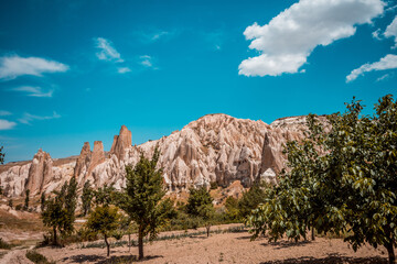 Unique Rock Structures in Cappadocia