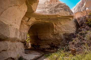 Open Cave Entrance in Cappadocia