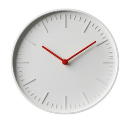 Sleek 3D Representation of Clock Indicating Timely Moments