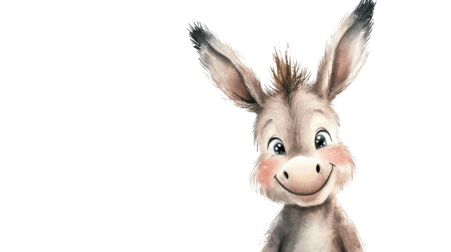 Happy cartoon rabbit with a carrot in a cute and fun Easter-themed illustration