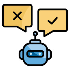 Ai Decision  Icon Element For Design