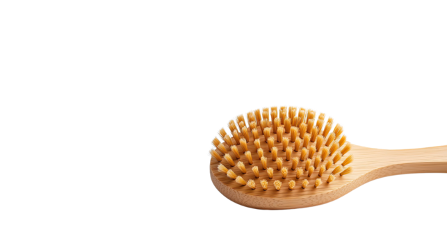 Natural Bamboo Back Scrub Brush for Body Care