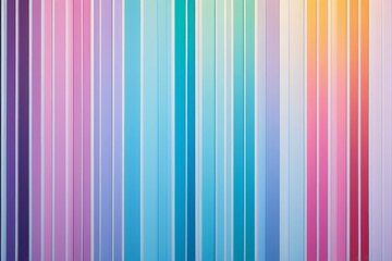Obraz premium a close up of a colorful striped wall with a white background
