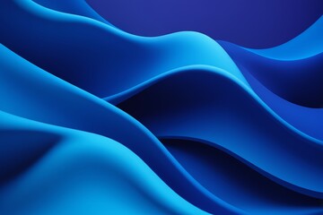 Fototapeta premium a close up of a blue wave with a dark background