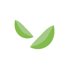 Tea Leaf Logo Template Icon