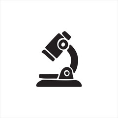 microscope isolated on white