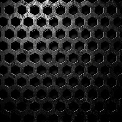 Dark Metallic Space: Abstract Background in Black Metal