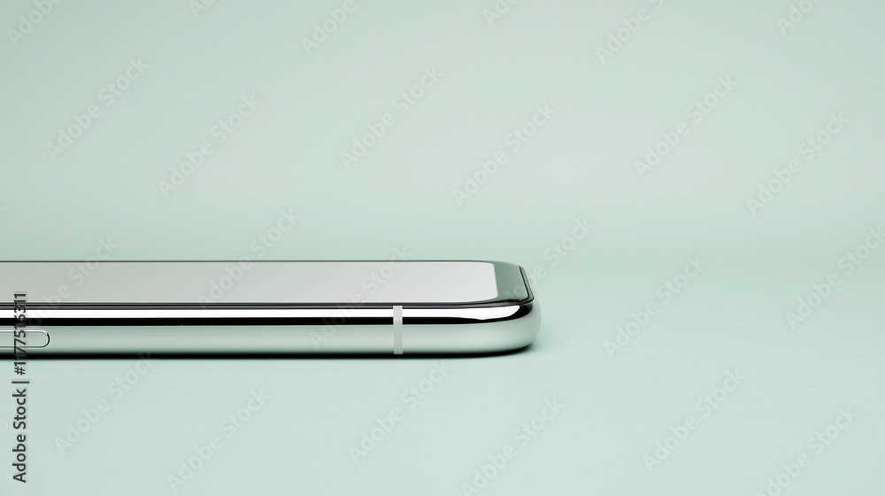 Aufkleber Online security basics promoted with the use of encrypted messaging apps Stock Photo with side copy space