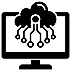 Cloud Computing Icon