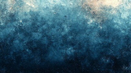 Obraz premium Abstract blue grunge texture background with dark shades and light highlights.