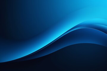 a close up of a blue and black background with a wave
