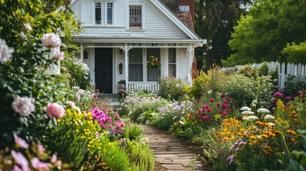 Enchanting Garden Vistas: A Summer Haven for Green-Thumbs and Nature Enthusiasts