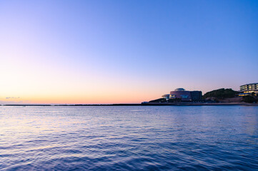 Fototapeta premium ひたちなか市 海門町ふれあい公園 初日の出