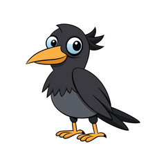 cartoon crow.eps
