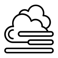 Mist Vector Icon Design