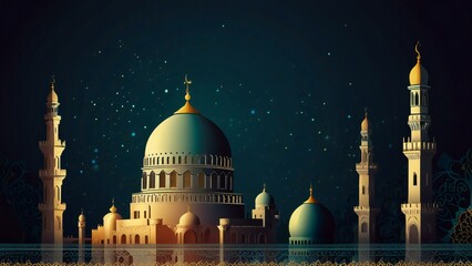 Obraz premium mosque country