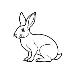 hare line art.eps