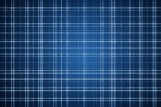 a blue plaid background with a white line pattern