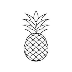 pineapple line art.eps